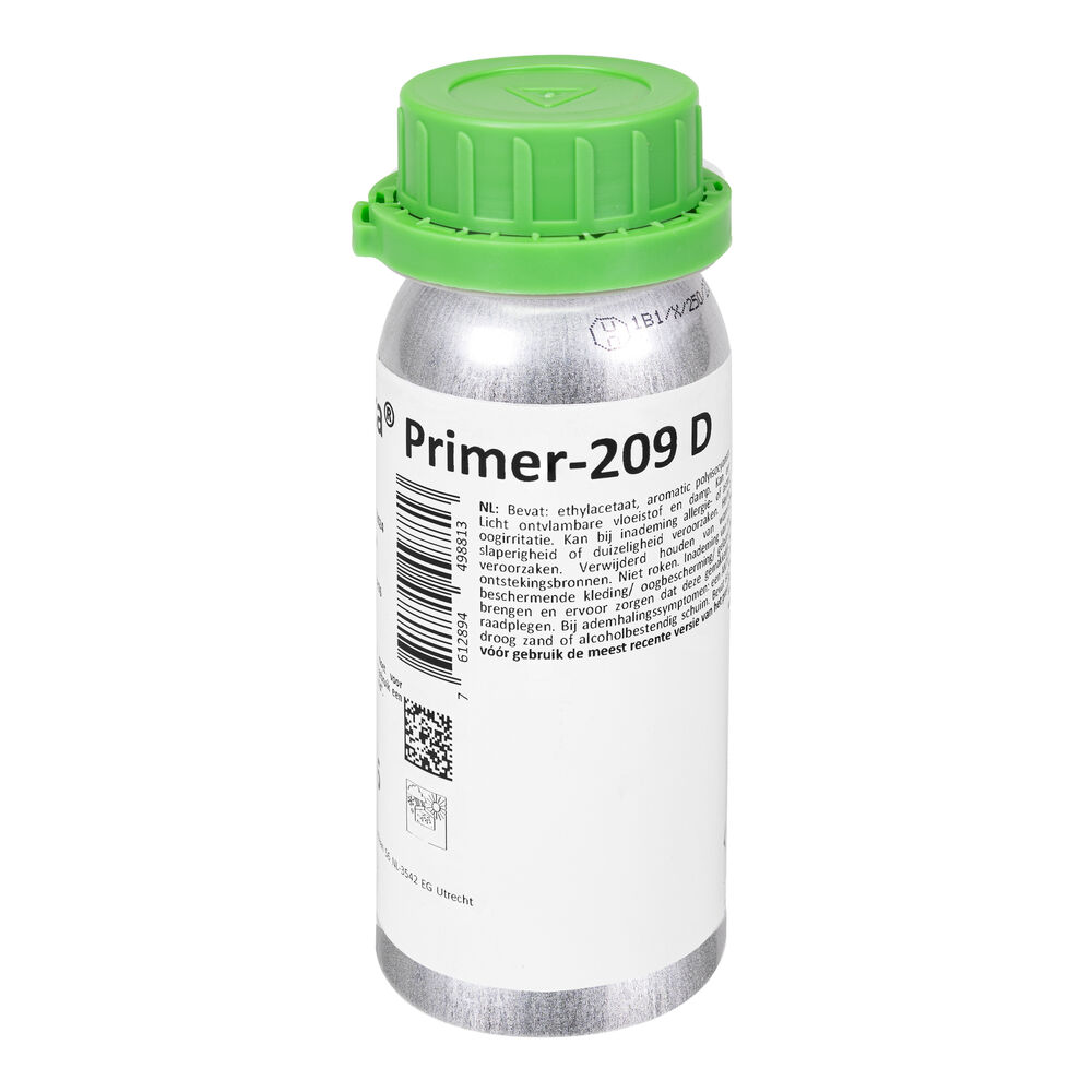 925320915 SIKA PRIMER-209 D ZWART 250 ML SPECIALE PRIMER VOOR KUNSTSTOFFEN